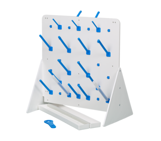 Draining rack, benchtop
