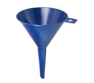 Detectable liquid funnel