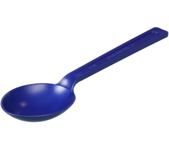 Detectable spoon, blue