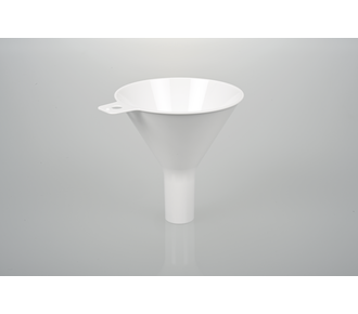 Disposable powder funnel