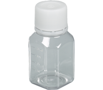Laboratory bottle PET sterile