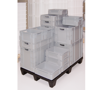 Storage and stacking containers