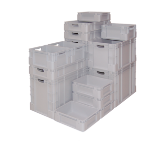 Storage and stacking containers