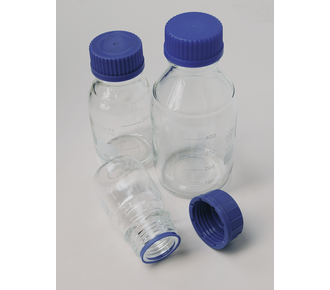 Glass sample bottles